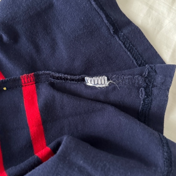 Tommy Hilfiger - Red & Blue Stripe Midi Dress - Picture 7 of 7